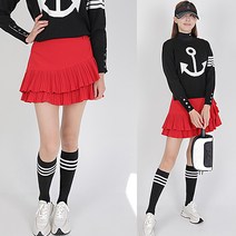 투엘라 국내제작 캉캉 골프 플리츠 스커트