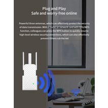 와이파이에그 휴대용와이파이 lte 라우터 데이터에그 Tenda Qualcomm 칩 300Mbps 무선 WiFi 중계기 범용 범위 확장기 AP 향상, [03] add UK plug