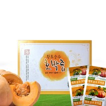 (산지직송)듬뿍농원 잘여문 씨와 껍질까지 울퉁불퉁 못생긴 호박즙 50포, 50개