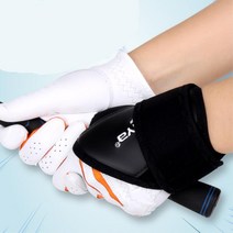 골프 손목 스윙 자세 교정 장갑 슬라이스방지 아대, 왼손골퍼(오른손착용)