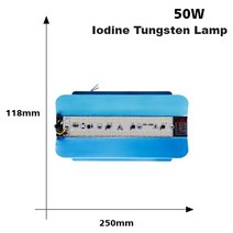 야외 문주등 외등 잔디등 정원등 실외등 수목등 KARWEN LED LODINE TUNGSTEN 50W 100W LED 투광 조명 220V, 01 Cold White, 01 50W