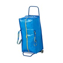 이케아 프락타 카트용 트렁크 76L 블루 70x35x30 cm / 마켓머든