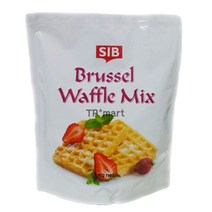 물만 있으면 바로 만들 수 있는 업소용 브뤼셀 와플 믹스 파우더 분말 1kg X 10봉, 브뤼셀와플믹스 10봉
