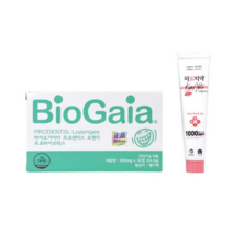 바이오가이아 구강유산균 프로덴티스 로젠지 30정 + 치가치약 30g, 2개