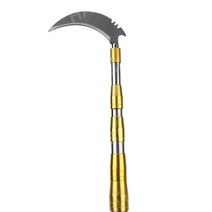 스테인레스 수초제거기 경량 수릿대 휴대용, 2.5m 실버 후크 + 낫(1개)