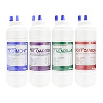 [필터테크] 쿠쿠 CP-N502HW 전체세트 정수기필터호환 고급형 8인치 단방향 (UF), 상세 설명 참조