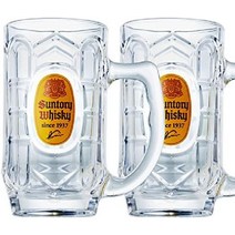 일본 산토리 가쿠 위스키 하이볼 잔 700ml 단품 2개 셋트
