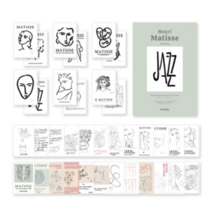 모노라이크 앙리 마티스 Drawing 엽서 36종 세트, 혼합색상, 5세트