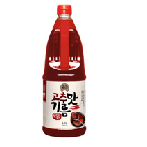 덕화푸드 고추맛 기름, 1.8L, 1개