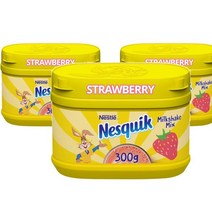 영국발송 네스퀵 딸기 밀크쉐이크 믹스 300g