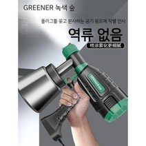 페인트분사기 무선페인트 도장 에어리스 뿌리는기계 후끼, 1. 새로운 업그레이드 페인트 왕 전기 스프레이 건 +