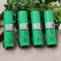10-20PCS 25R 18650 리튬이차전지 INR18650 25R M 3.7V 고방전 20A 동력전지 용접 니켈, 10개