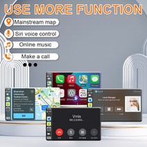 카플레이 동글 Vrriis 3.1 업그레이드 무선 카플레이 Cplay2air 애플 어댑터 동글 아우디 A3 A4 A5 A6 A7 Q, 13 Q3