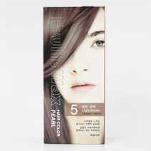 셀럽하우스 과일나라 후르츠왁스 헤어칼라 진주펄 5 밝은 갈색, 기본상품