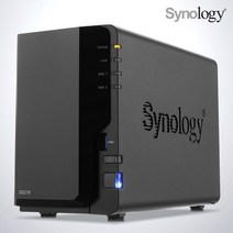 Synology 시놀로지 DS120J /DS118 /DS220J/ DS218PLAY /DS220  NAS(하드미포함), DS218(2베이)