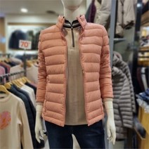 PAT NC12 여성 초경량 다운 점퍼 여성 겨율 초경량 구스 다운 점퍼 1I-82001