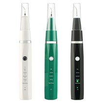 ANKRIC 초음파 치아세정기 가정용 치석제거기 셀프 스케일링, 새로운 치아 청소 흰색, 흰색