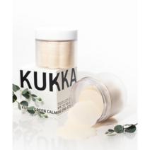 (베일코스메틱) 60매 클렌징 각질제거 보습진정 양면 닦토&흡토 패드 꾸까 KUKKA GREEN CALMING ONE STEP CICA PAD, 10개