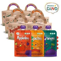 오가닉디노 [오가닉디노]유기농 주스 배도라지&노니주스 3박스 100ml x 30팩, 상세 설명 참조, 애플디노 3박스(30팩)