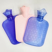 보온 따뜻한 물 넣는 물주머니 온수찜질팩 고무핫팩, 마카롱퍼플