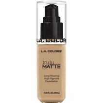 L.A. Colors 트룰리 매트 롱 웨어링 파운데이션 40ml, CLM352 Natural, 1개
