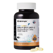 엔젯오리진 알래스카 알티지 오메가3 1216mg x 90캡슐