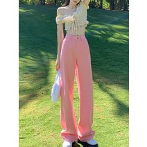 핑크 핫핑크바지 팬츠 숏팬츠 로즈레드 스키니 바지 딸기우유 하비 형광 벚꽃 분홍
