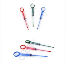 강아지알약투약기 고양이알약먹이기 애견용품 애견 애묘 알약 주입기, 블루