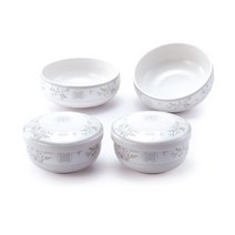 한일도자기 희 단반상기 6p