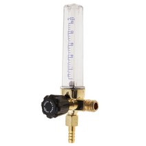 Argon CO2 MIG 유량 측정기 조절기 압력 게이지 용접기 부품 산업, 하얀색, 1개