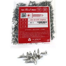 (주)휠네이쳐 스텐 직결피스, 길이 19mm 접시머리 [500개], 500개