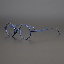 티타늄 안경테 가벼운 복고 원형 레트로 존레논 안경 남자여자 심플 디자인