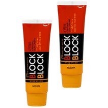 네슈라 오뜨리 블록앤블록 선크림 80gX2개입 끈적임NO