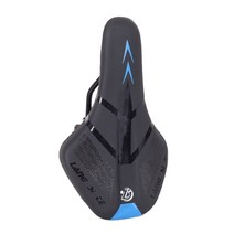 MTB 자전거 시트 메모리 폼 방수 자전거 안장 산 도로 자전거, 파란색, 1개