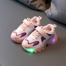 점등아동화 통기운동화 1세까지 6세 남자 여아 쿠션 러닝화 아기 걸음마 슈즈