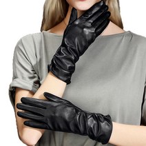 여성 양가죽장갑 폰터치가능 겨울장갑 T4