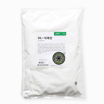 이든 사과산 1kg 사과산 능금산 식품첨가물 신맛 산도조절제 청량음료 젤리 마요네즈 마가린