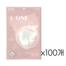 아이원 숨쉬기 편한 새부리형 KF94마스크 대형 / 화이트 블랙 / 성인남성사이즈, 100개