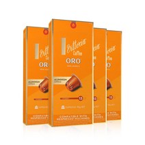 비토리아 커피 캡슐 ORO 네스프레소 호환, ORO 10개입 x 4박스