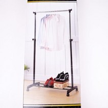 슬림행거 옷가게 원룸 매장 매대 이동 1단 옷 바지 걸이 행거-72394EA-72394EA, 본상품선택