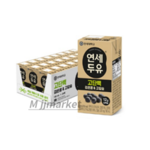 연세두유 고단백 검은콩 & 고칼슘 두유, 4560ml, 10개