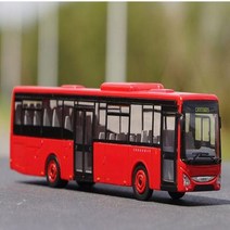CROSSWAY URBANWAY 플라스틱 버스 모델 컬렉션 기념품 장식품 전시 차량 모형 선물 187, 2.빨간