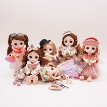 사리엘 엘리스돌 베베돌 6종 펫시터버전 미니 구체관절인형, 04_엘리스 미니돌 단품 제니D