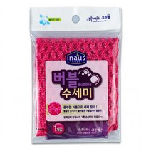 크린 버블 수세미 1개입 -O