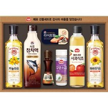 사조 답례 감사 명절 선물세트 카놀라유 참기름 소금외 안심특선 SJ3호 교회 회사 단체 학교 친구 병문안, 24개