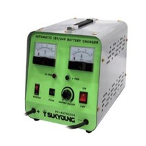 [RA㏓] 석영기기-배터리충전기 SY-AUTO 120S 27kg (1EA) 자동차용 오토바이 농기구밧데리 차량용 경운기 ▷_§Ea, 《본상품》
