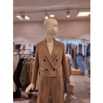 ZOOC 더블 단투 크롭 자켓 V233MSF914