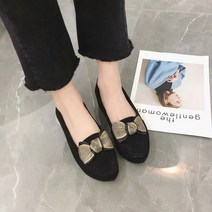 COZYARD 여성용 가죽 베이직 로퍼 키높이 4.5cm