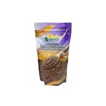아마씨 통-유기 브라운 (500g=1.1)LB) 브랜드 : 골드탑