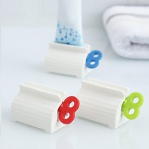 치약 화장품 소스 스탠드 튜브 짜개 용품 욕실 폼클렌징 양치 핸드크림 스퀴저 알뜰사용, 그린